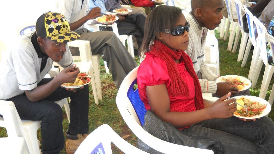 Success celebration